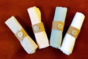 Ronds De Serviette Personnalisés – Fabriqué en Occitanie
