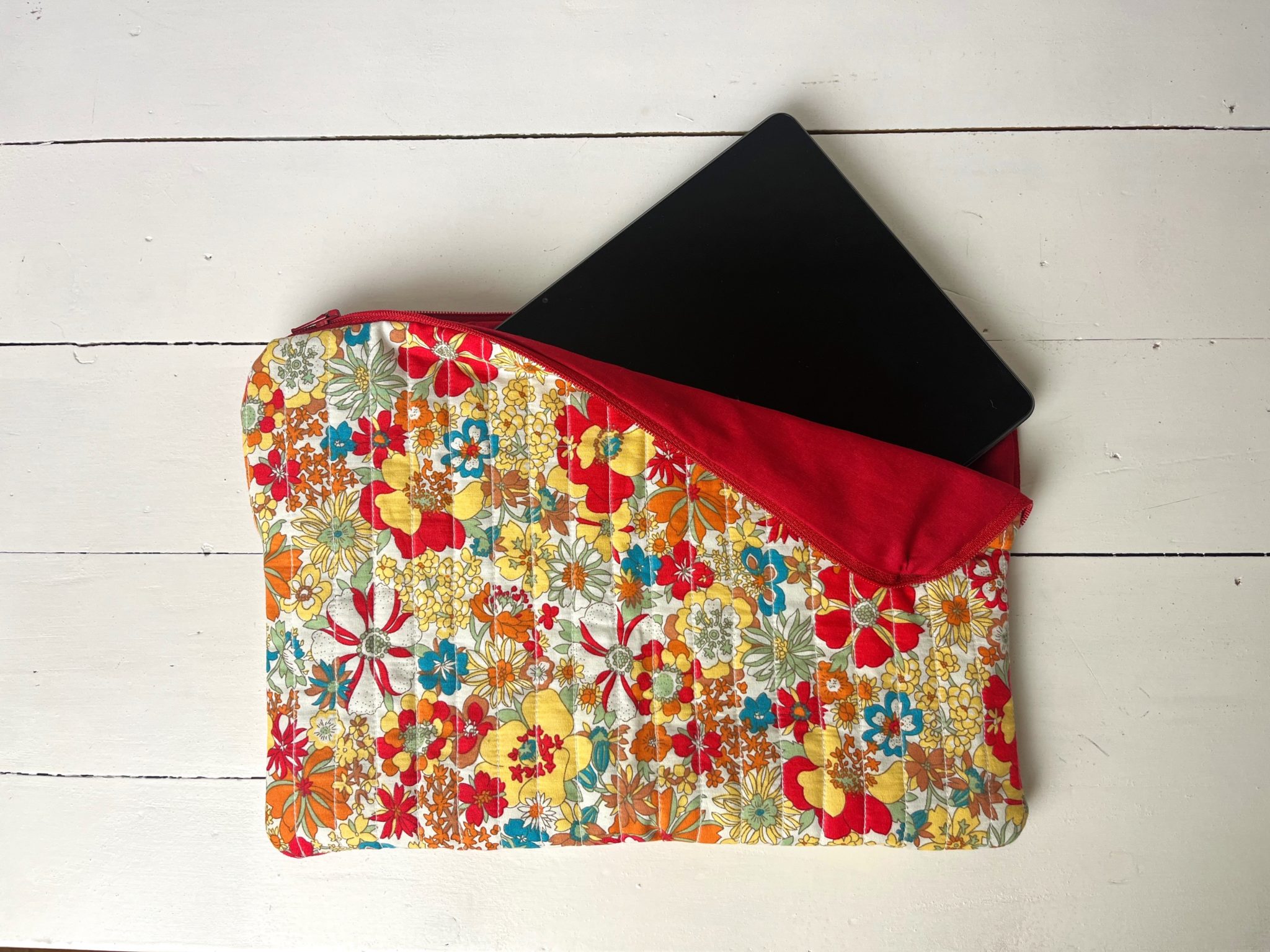 Pochette / Housse pour tablette, en précommande pour le chois des tissus et de la taille - Créations Isi