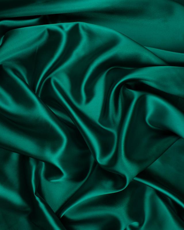 Satin Uni Vert Sapin - Tissushop