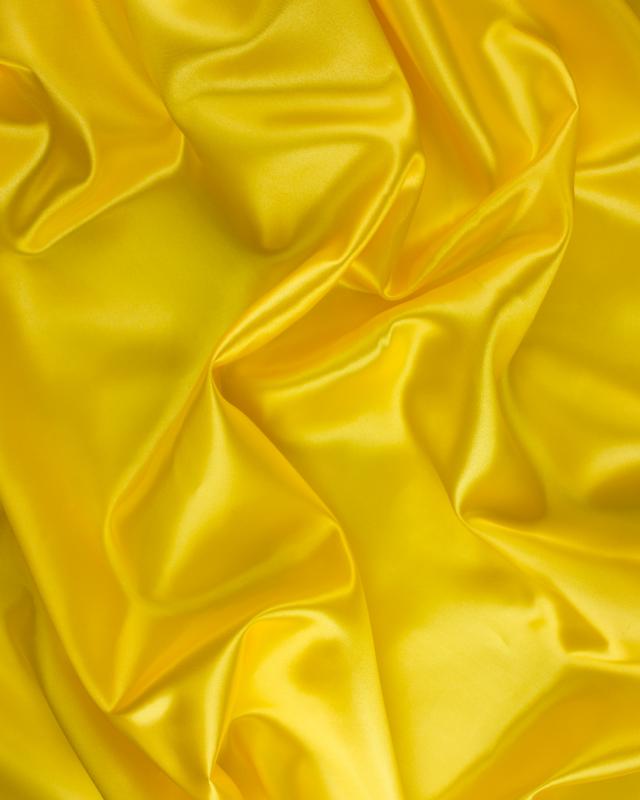 Satin Uni Jaune Pissenlit - Tissushop