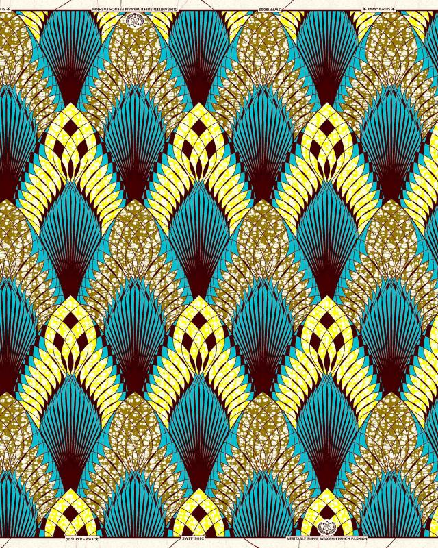 Super Wax - African Bouaké Fabric - Tissushop