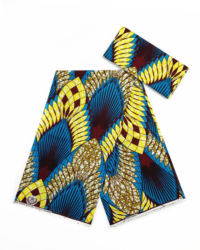 Super Wax - African Bouaké Fabric - Tissushop