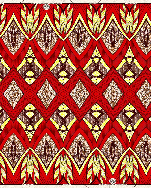 Super Wax - African Nakuru Fabric - Tissushop