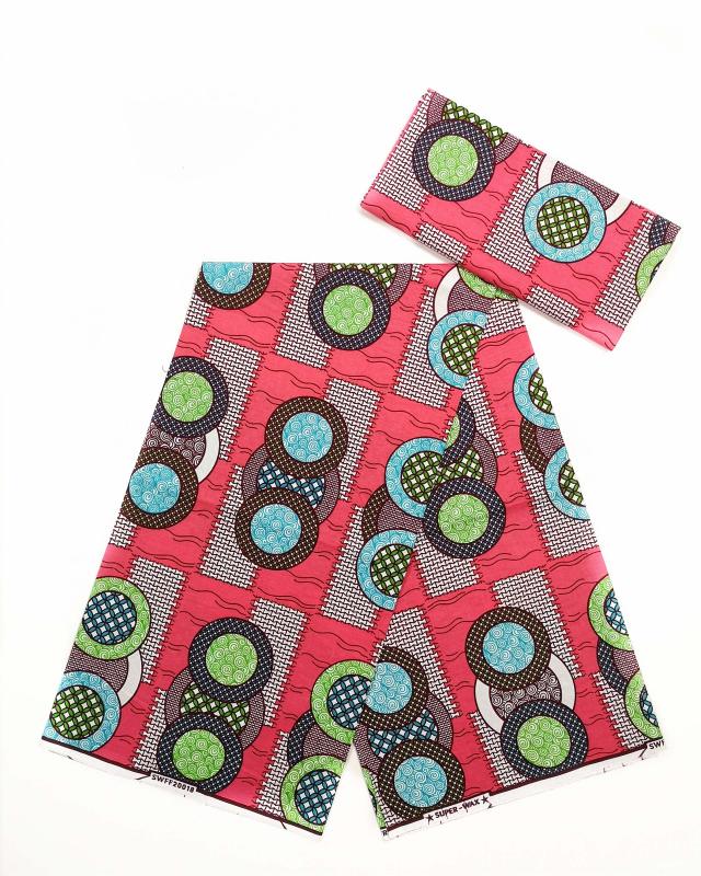 Super Wax - African Praia Fabric - Tissushop