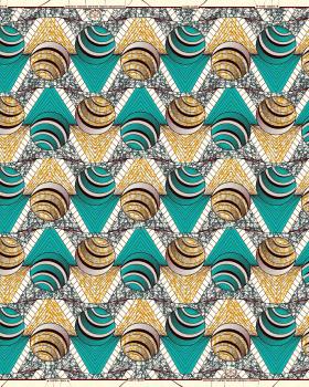 Super Wax - African Lomé Fabric - Tissushop