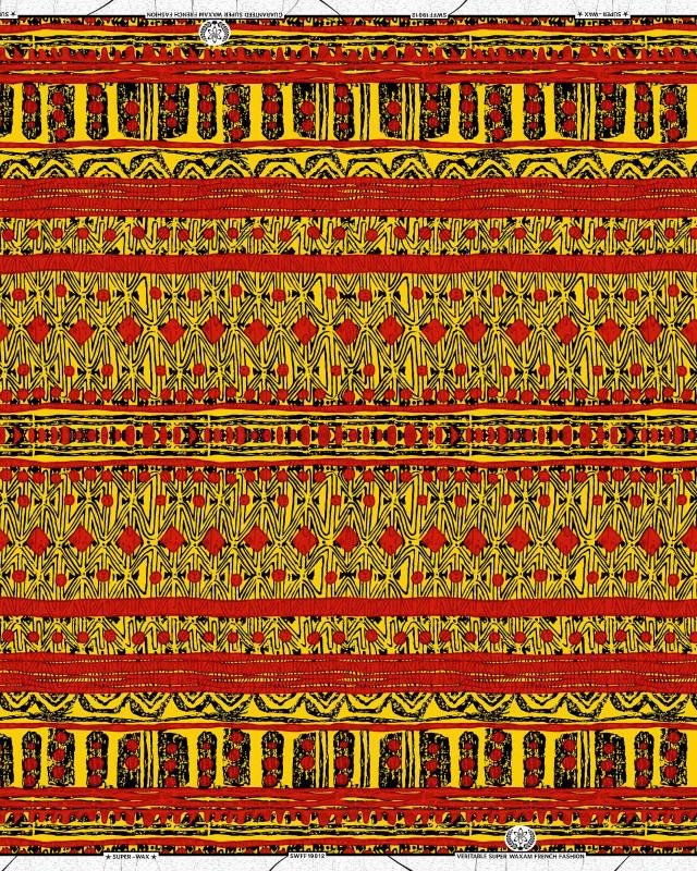 Super Wax - African Yaoundé Fabric - Tissushop