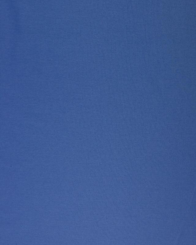 Popeline de coton uni Bleu Azur - Tissushop