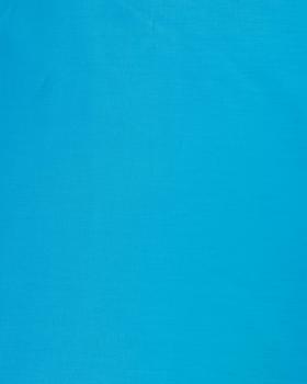 Popeline de coton uni Bleu Turquoise - Tissushop