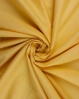 Popeline de coton uni Moutarde - Tissushop