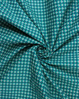 Cotton poplin Polar Green - Tissushop