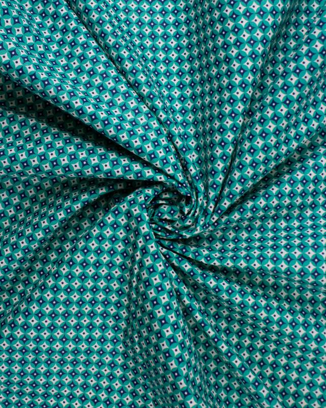 Cotton poplin Polar Green - Tissushop