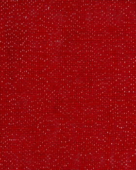 Toile de jute lurex or - 290 gr/m2 - 120 cm Rouge - Tissushop