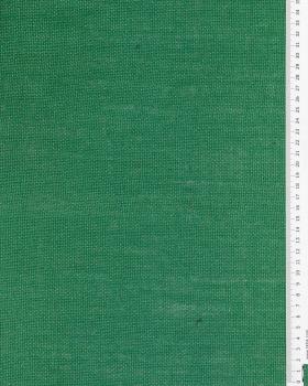 Toile de jute lurex or - 290 gr/m2 - 120 cm Vert Sapin - Tissushop