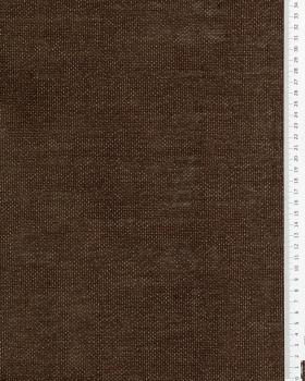 Toile de jute lurex or - 290 gr/m2 - 120 cm Marron - Tissushop