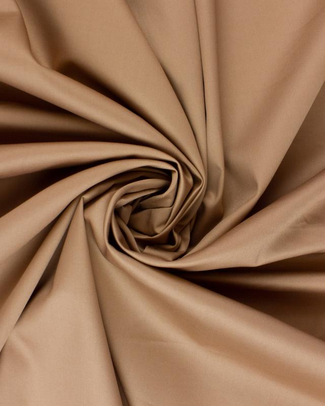 Poplin 120 YARN - 100% Plain Cotton Walnut - Tissushop