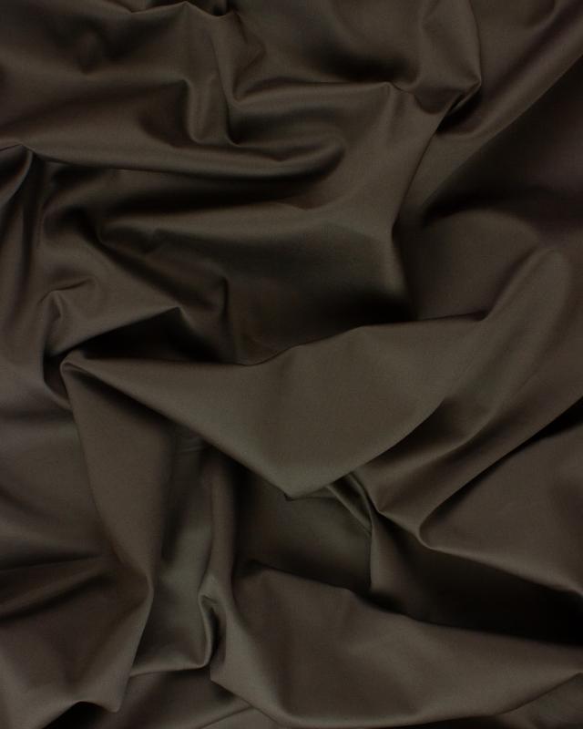 Poplin 120 YARN - 100% Plain Cotton Dark Brown - Tissushop