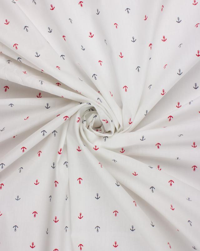 Cotton poplin - Anchor White - Tissushop