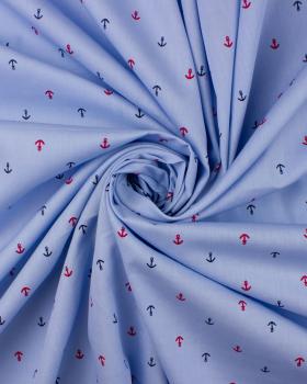 Cotton poplin - Anchor Light Blue - Tissushop