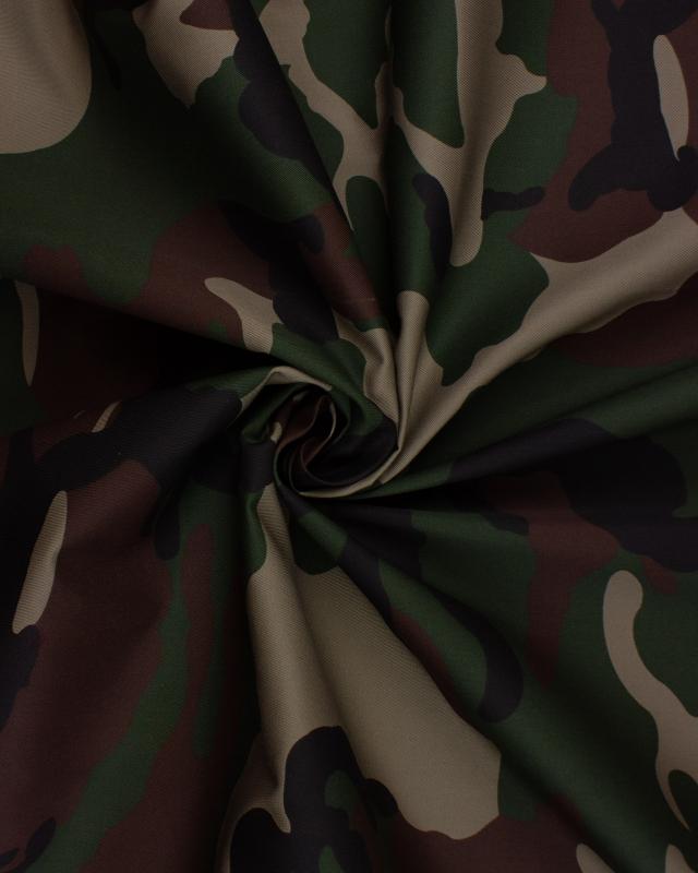 Camouflage Printed Brown - Tissushop