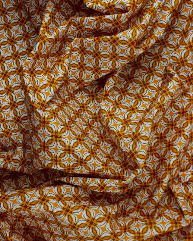 Cotton poplin - Mazcar Mustard - Tissushop