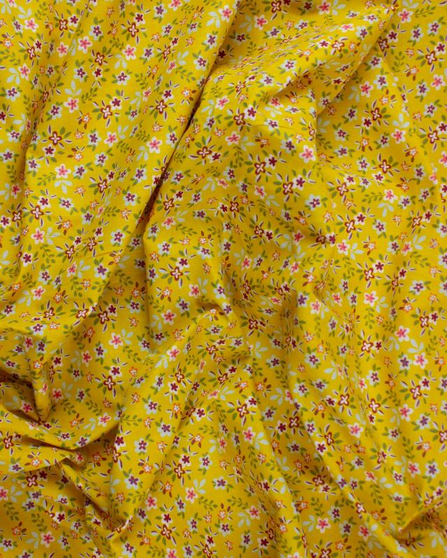 Cotton poplin - Félicie Mustard - Tissushop