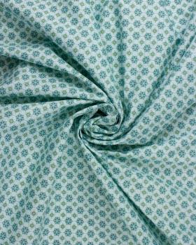 Cotton poplin - Vitrax Blue Cloud - Tissushop