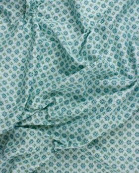 Cotton poplin - Vitrax Blue Cloud - Tissushop