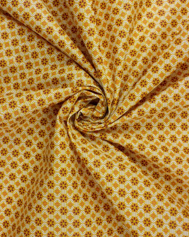 Cotton poplin - Vitrax Mustard - Tissushop