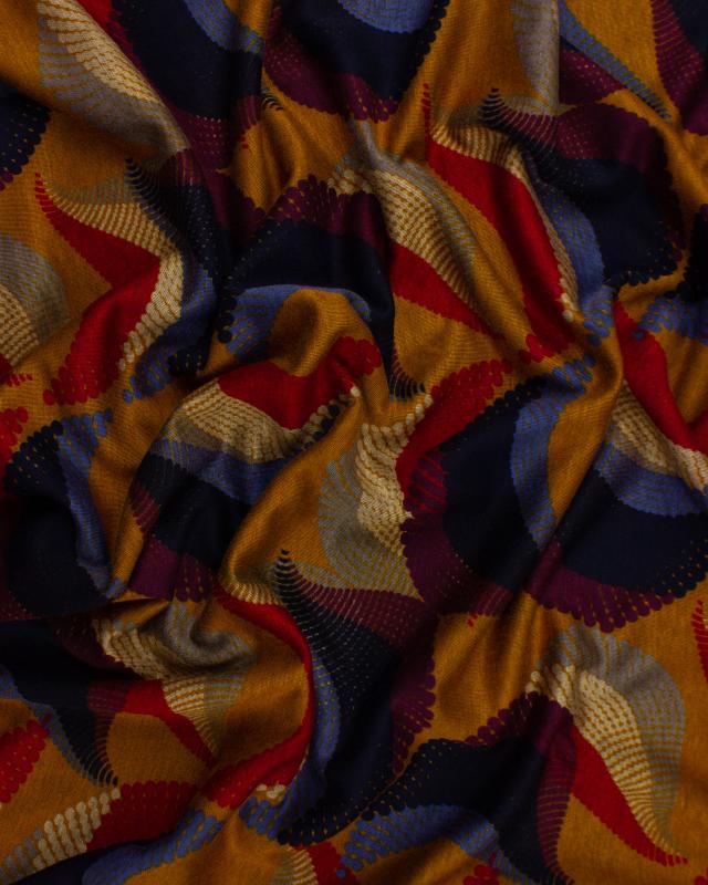 Hypnotic viscose Mustard - Tissushop