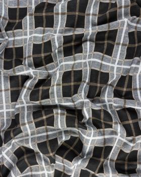 Checkered mesh Beige - Tissushop