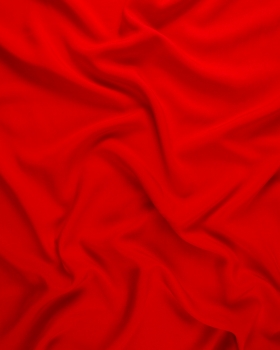 Viscose uni Rouge - Tissushop