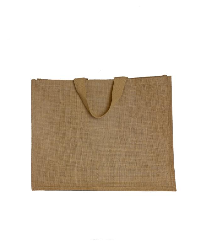 Sac Shopping Bag en Toile de Jute Naturel - Tissushop