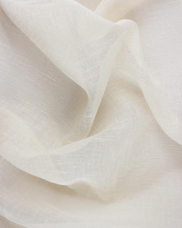 Linen gauze in 145 cm Off White - Tissushop