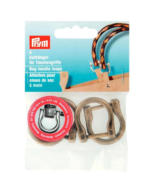 Bag handle loops Prym (x4) Old Gold - Tissushop