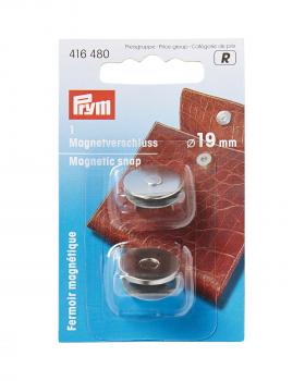 Magnetic snap 19mm Prym (x1) Silver - Tissushop