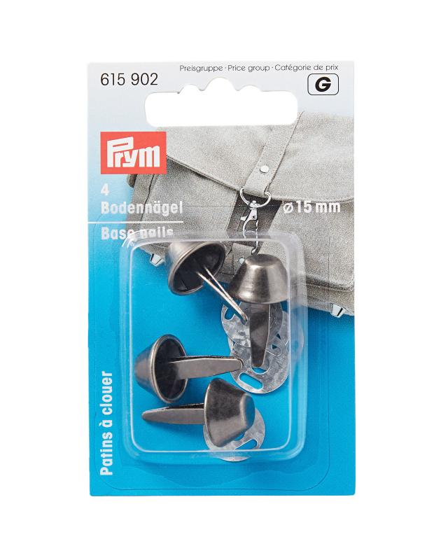 Prym 15mm Bag Nailers (x4) Metal - Tissushop