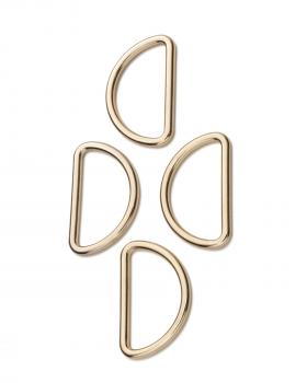 Anneaux demi-ronds 30 mm Prym (x4) Or - Tissushop