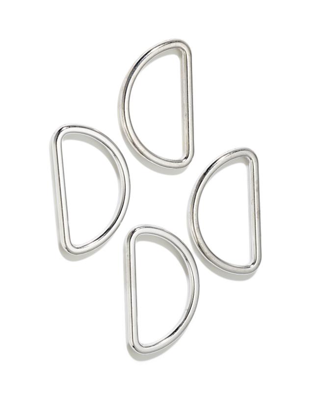 D-rings 30 mm Prym (x4) Silver - Tissushop