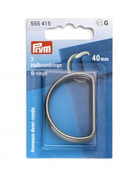 D-rings 40 mm Prym (x2) Metal - Tissushop