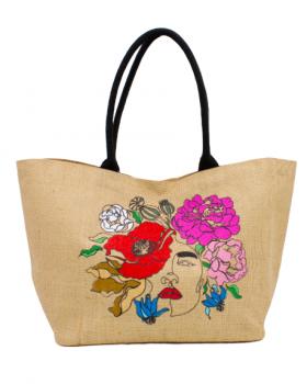 Jute bag mexico Natural - Tissushop