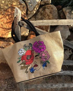 Jute bag mexico Natural - Tissushop