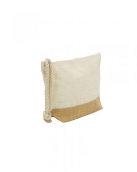 Miami jute pouch Off White - Tissushop