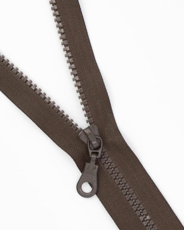 Separable zip Prym Z54 60 cm Dark Brown - Tissushop