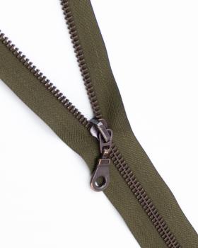 Separable metal zip Prym Z19 40cm Khaki - Tissushop