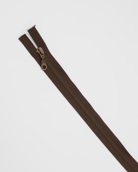 Separable metal zip Prym Z19 75cm Dark Brown - Tissushop