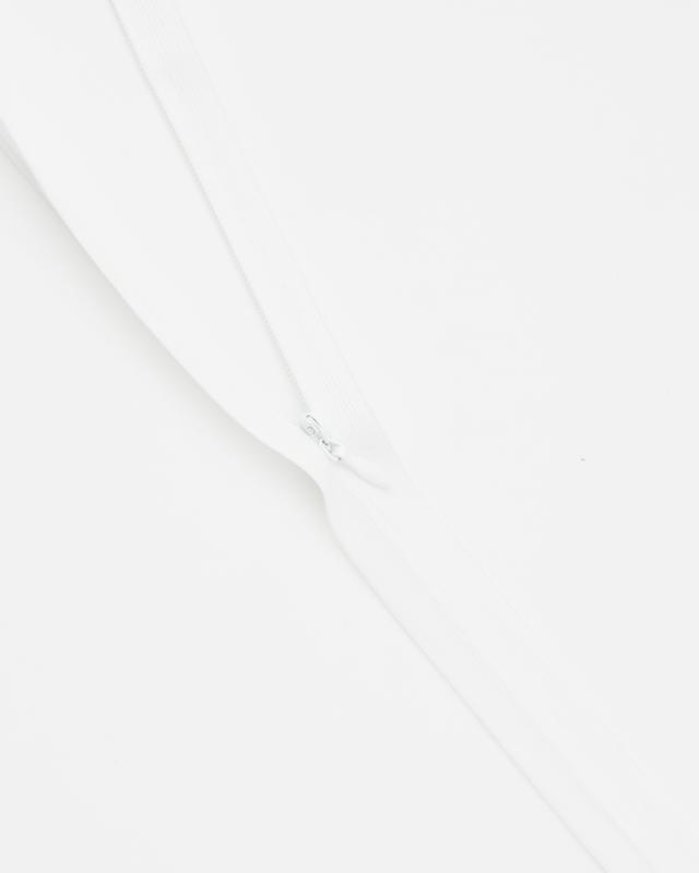 Fermeture éclair inséparable invisible Prym Z41 40cm Blanc - Tissushop