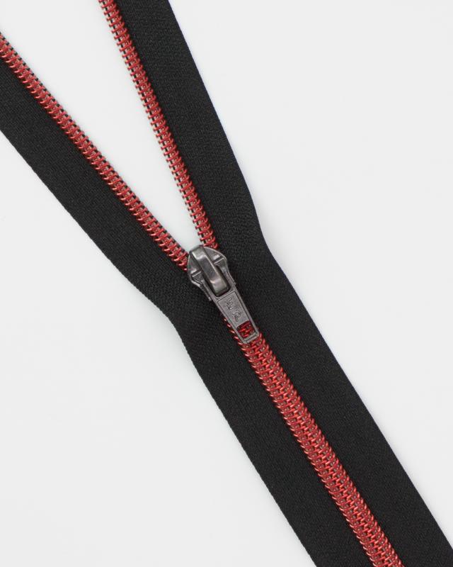 Prym Z92 separable two-colour zip fastener 40cm Red - Tissushop