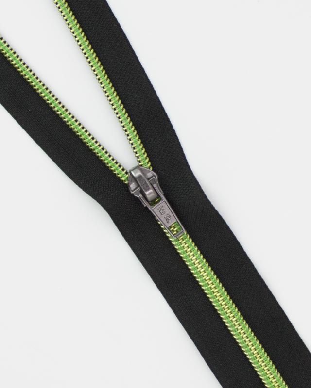 Prym Z92 separable two-colour zip fastener 40cm Spring Green - Tissushop