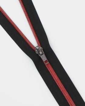 Prym Z91 two-colour inseparable zip 40cm Red - Tissushop