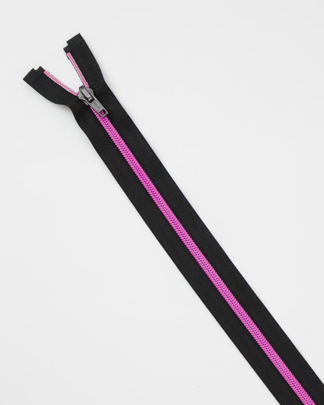 Prym Z92 two-colour separable zip 55cm Fluorescent Pink - Tissushop